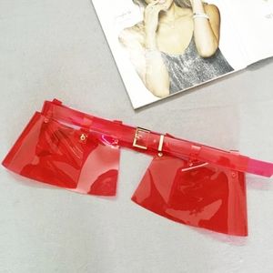 pvc peplum belt